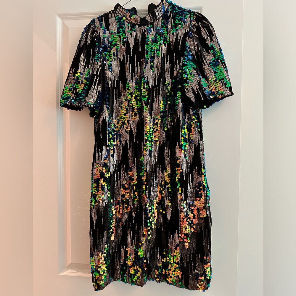 Velvet & Sparkle Party Dress - Small